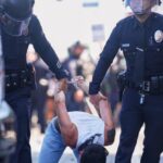 Represión en Los Ángeles